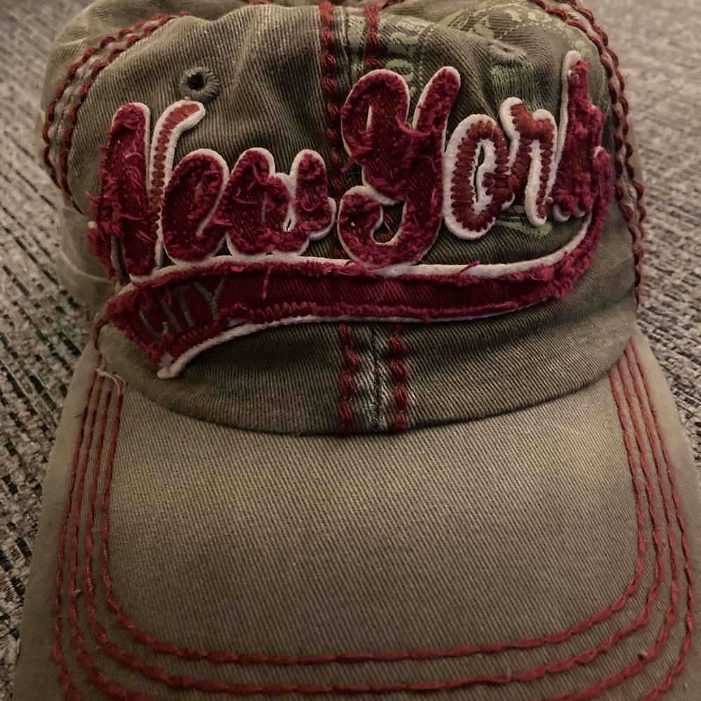 New York Embroidered Cap
